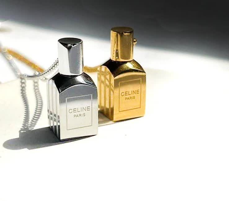گردنبند استیل عطر یار کد253 - تصویر 3